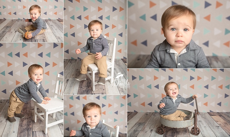 1 year little boy session