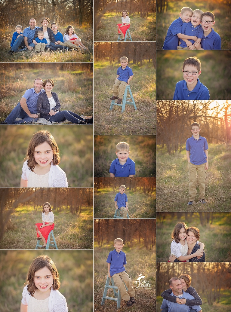 DFW Outdoor Family Session