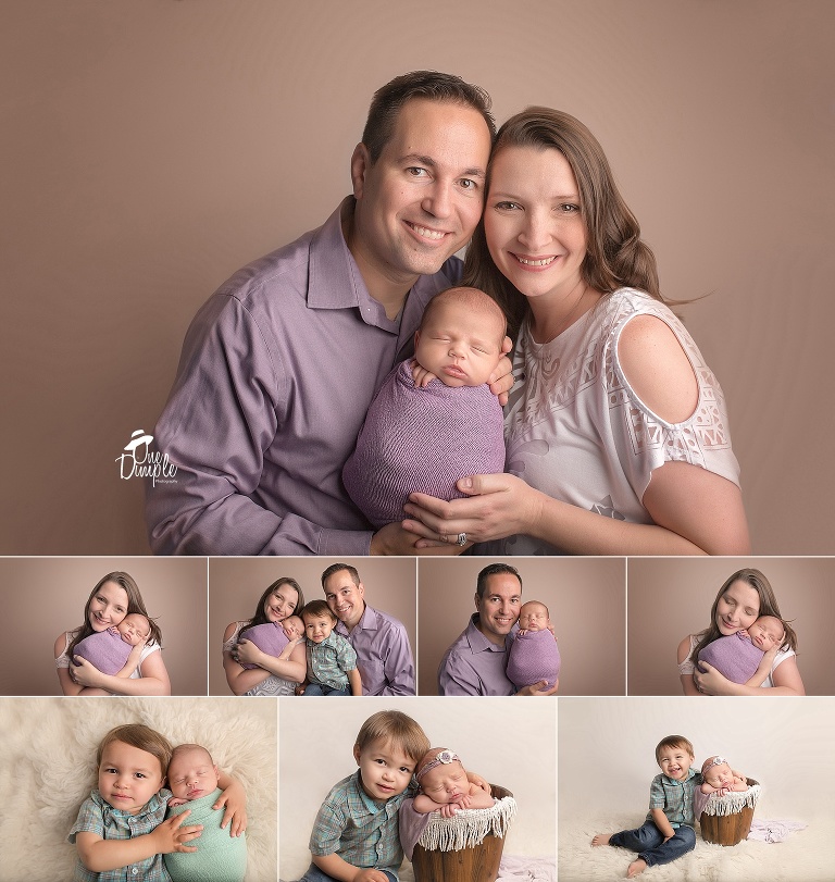 Fort Worth Family Newborn Posed Photography