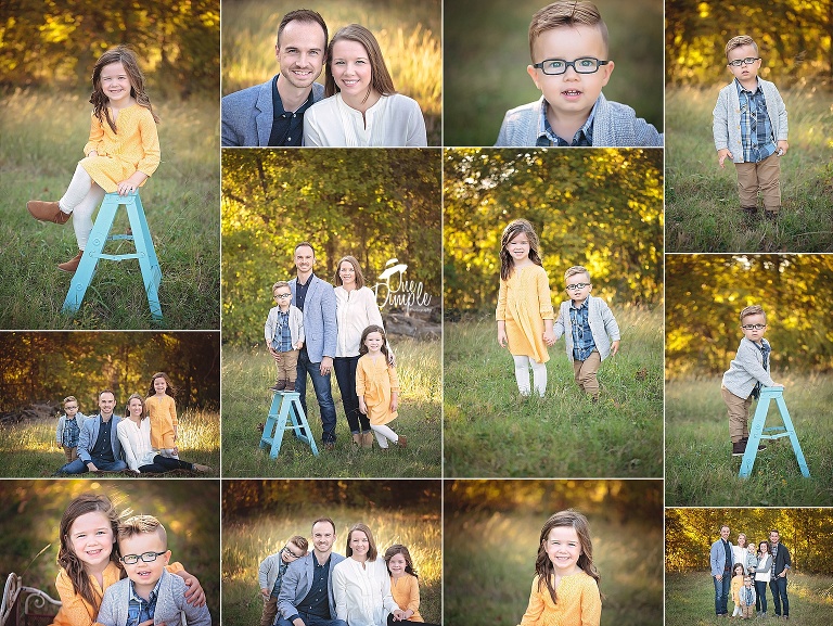 Outdoor Fall Mini Session in the DFW area Southlake, TX