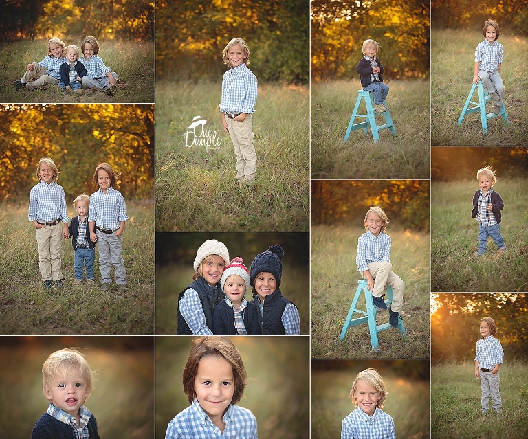 Outdoor Fall Mini Session in the DFW area Grapevine, TX