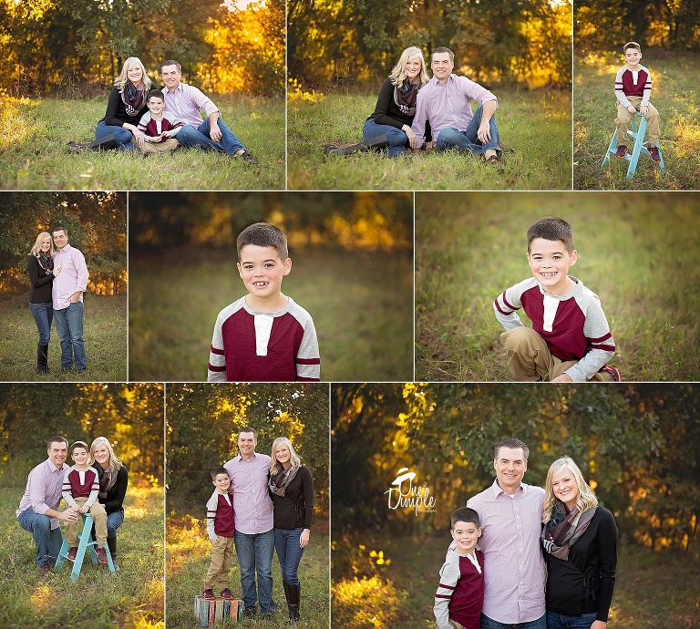 Outdoor Fall Mini Session in the DFW area Grapevine, TX