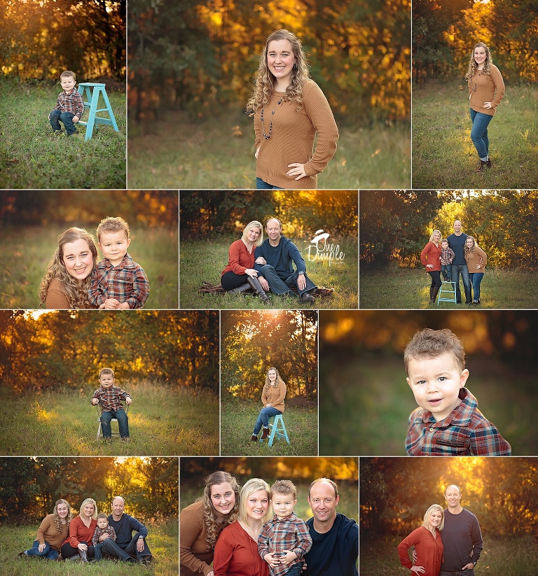 Outdoor Fall Mini Session in the DFW area Trophy Club, TX