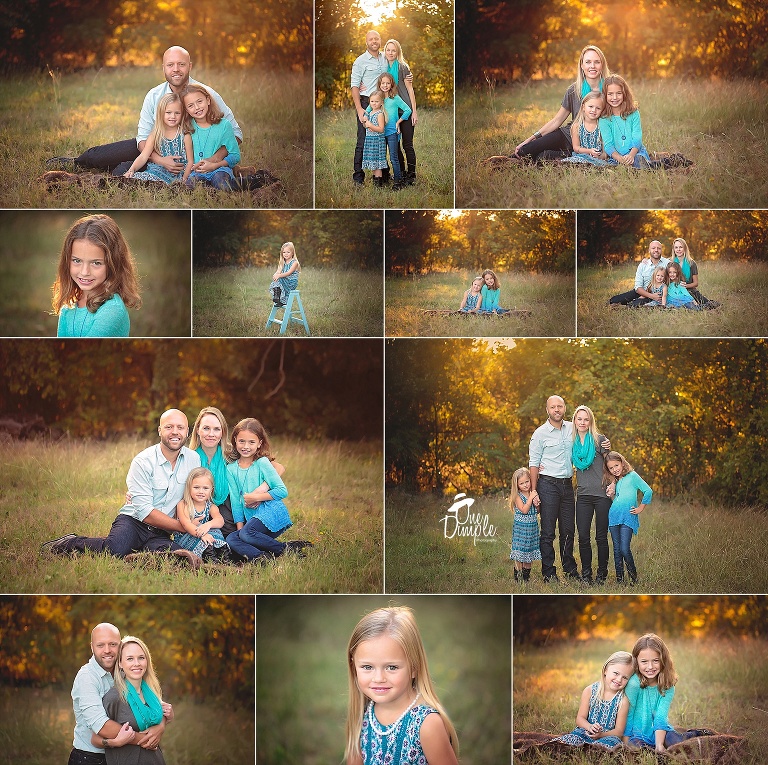 Outdoor Fall Mini Session in the DFW area Trophy Club, TX