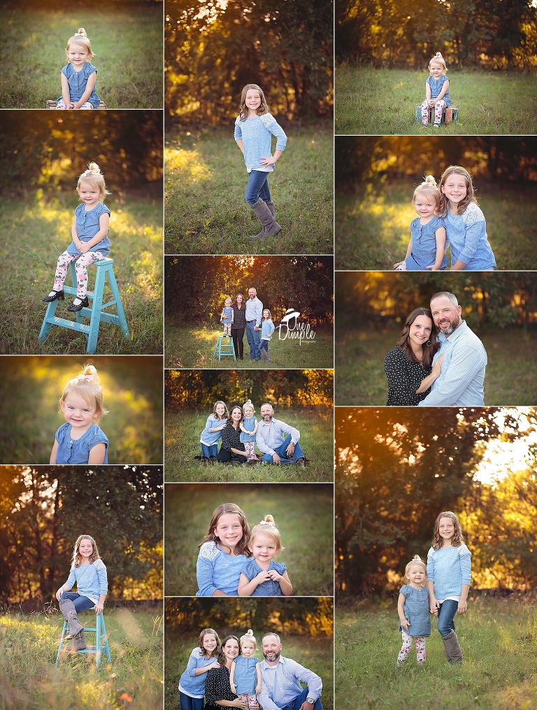 Outdoor Fall Mini Session in the DFW area Trophy Club, TX